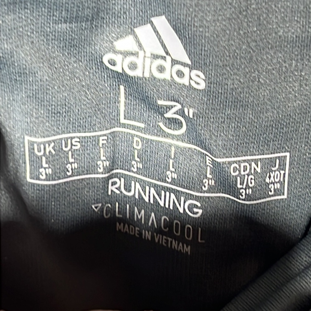 Adidas climalite climacool 3” inseam running shorts size Large - Picture 8 of 10
